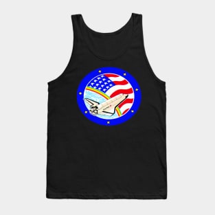 Black Panther Art - NASA Space Badge 16 Tank Top